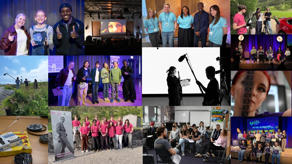 A collage of SYFF participants and activities