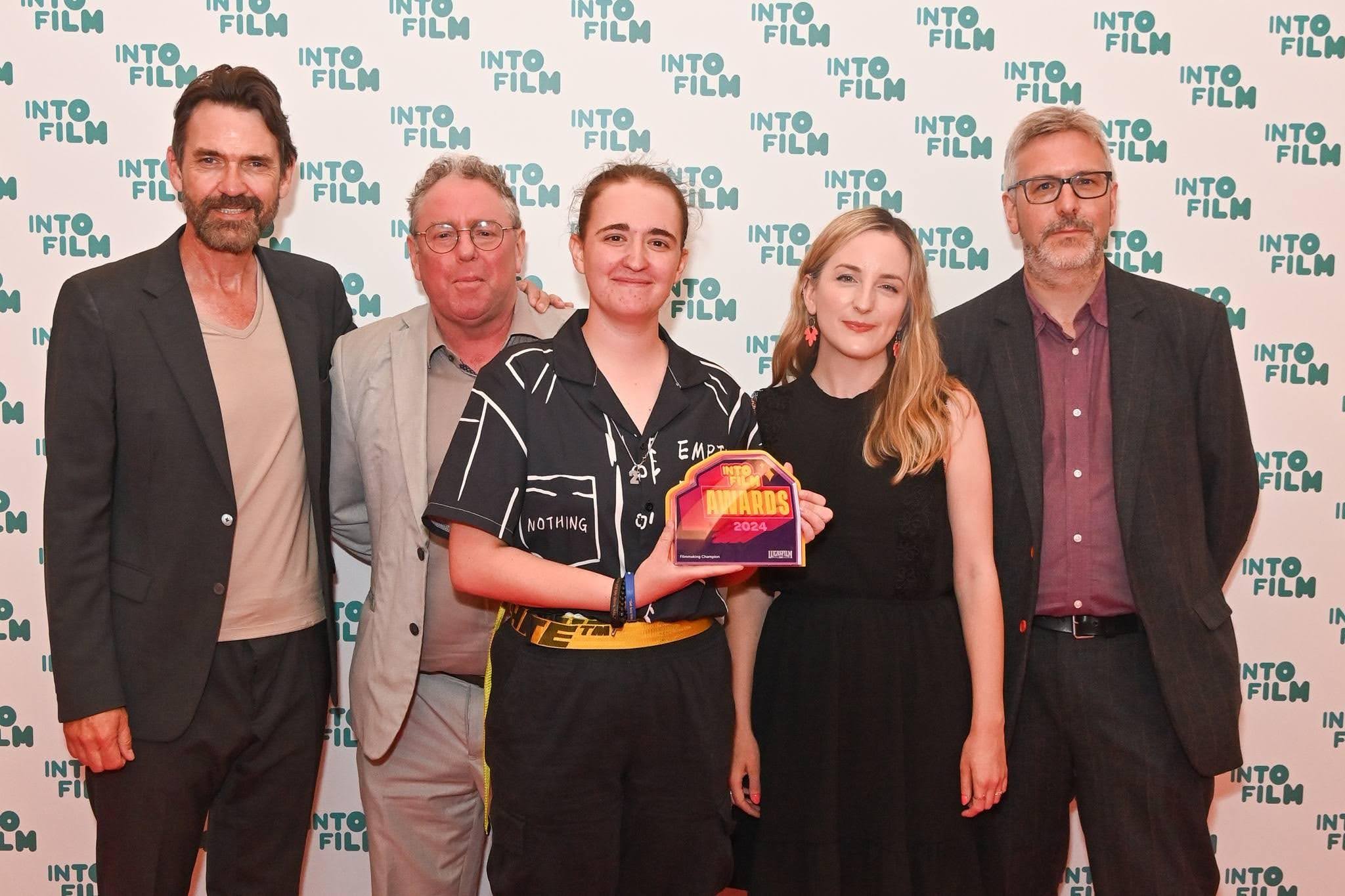 SYFF team with award